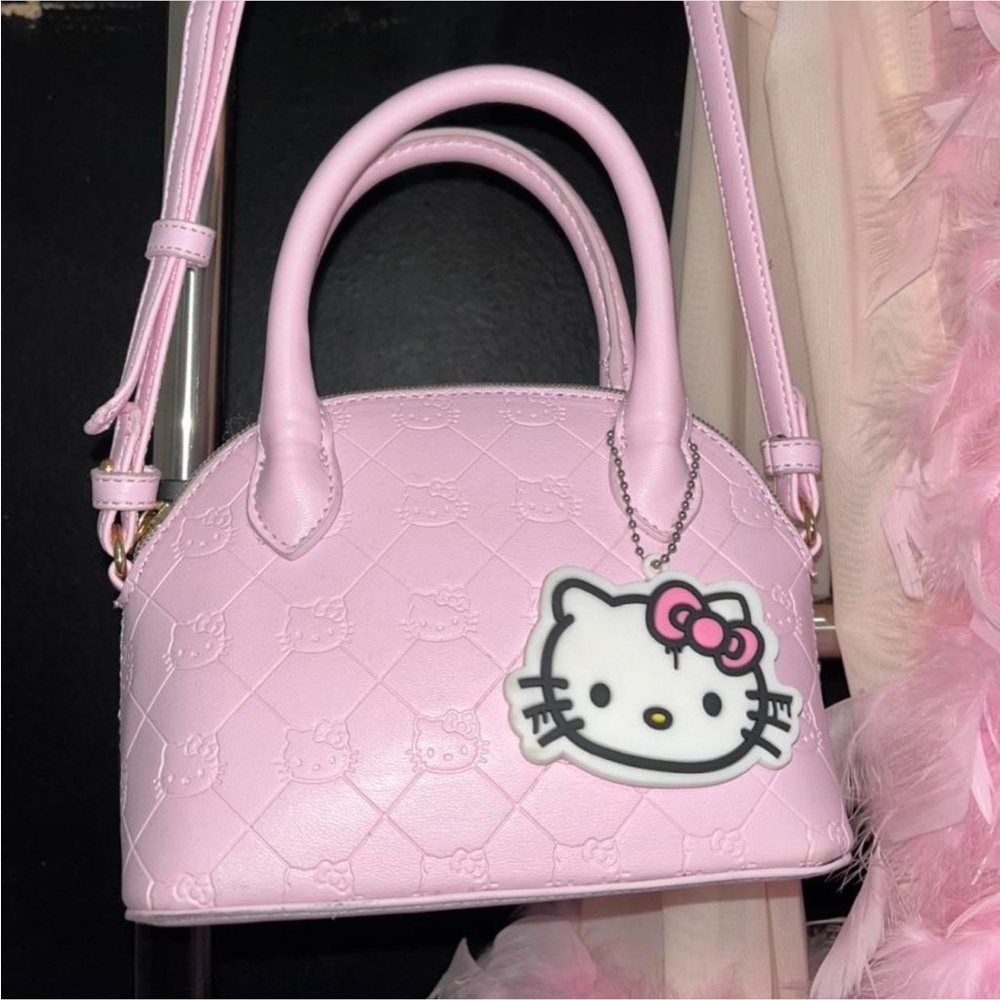 RARE forever 21 hello kitty mini pink purse bag